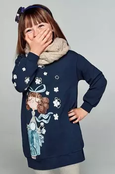 Детское платье Mayoral, темно-синий