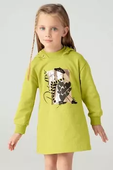 Детское платье Mayoral, зеленый