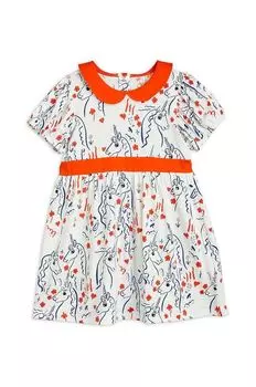 Детское платье Mini Rodini, белый