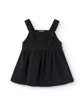 Детское платье на бретелях черного цвета Charanga, черный