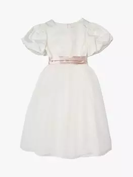 Детское платье подружки невесты из тюля Angel & Rocket Celine, цвет слоновой кости