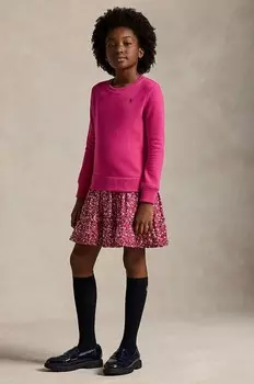Детское платье Polo Ralph Lauren, розовый