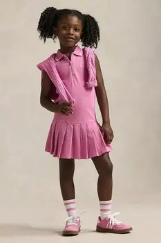 Детское платье Polo Ralph Lauren, розовый
