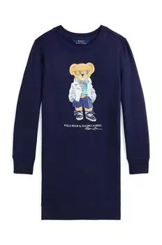 Детское платье Polo Ralph Lauren, темно-синий