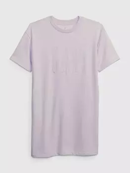 Детское платье с логотипом. Gap, фиолетовый