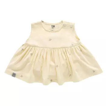 Детское платье с расклешенной юбкой Omamimini, цвет Cream