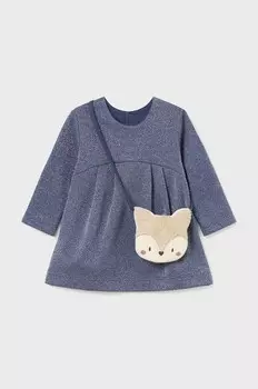 Детское платье с сумкой Mayoral, синий