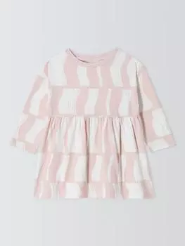 Детское платье сращивания John Lewis , розовый