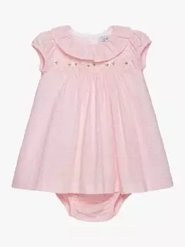 Детское платье в цветочек Trotters, цвет Pale Pink