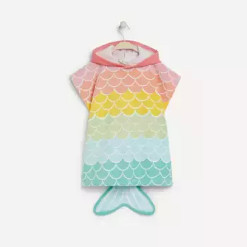 Детское пляжное пончо Mermaid Mini Home - El Corte Ingls, разноцветный