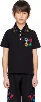 Детское поло MA Quad Scribble AMIRI