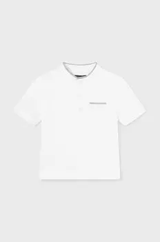 Детское поло Mayoral, белый