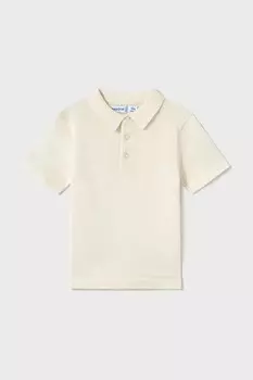 Детское поло Mayoral, бежевый