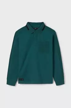 Детское поло Mayoral, бирюзовый