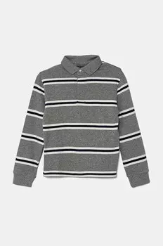 Детское поло Mayoral, серый