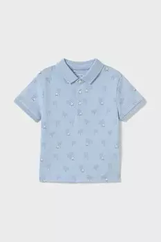 Детское поло Mayoral, синий