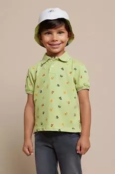 Детское поло Mayoral, зеленый
