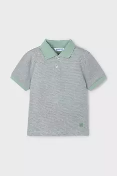 Детское поло Mayoral, зеленый
