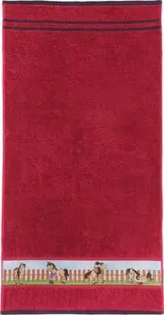Детское полотенце 71324 Erwin Mller, красный