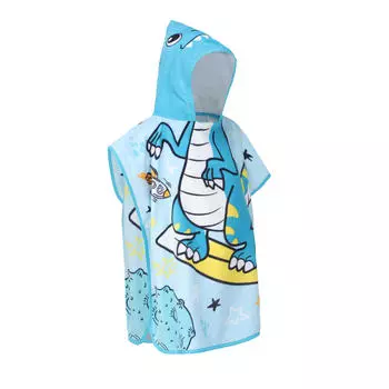 Детское пончо для серфинга SMALL DINO Olaian