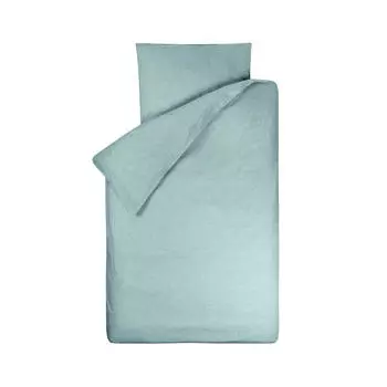 Детское Постельное белье бо юни мятное 100х135 Bink, зеленый