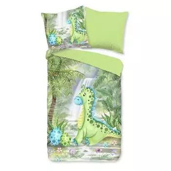 Детское постельное белье дани Good Morning, зеленый