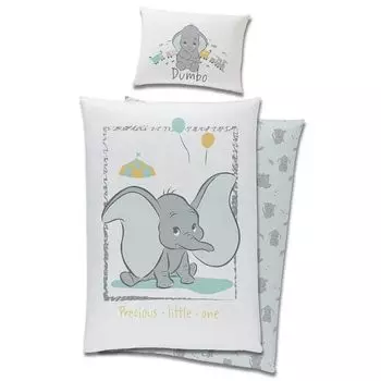 Детское постельное белье Disney Dumbo - комплект детского постельного белья 100х135см+40х60см PHU CARBOTEX