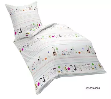 Детское постельное белье Fleuresse в виде бобра 100х135см Zoo Dream Art Kids 133605/9