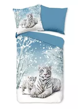 Детское постельное белье Good Morning "Unidance" - Роза - (135х200 см) - 100% хлопок Muller Textil