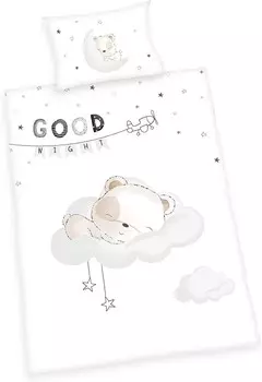 Детское постельное белье Herding Biber Спящий медвежонок 100х135 см 16.063