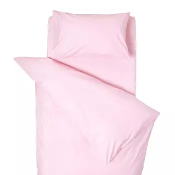 Детское постельное белье Homescapes, 120x150 см, розовый