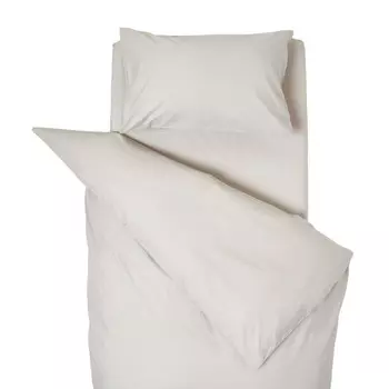 Детское постельное белье Homescapes, 120x150 см, серый