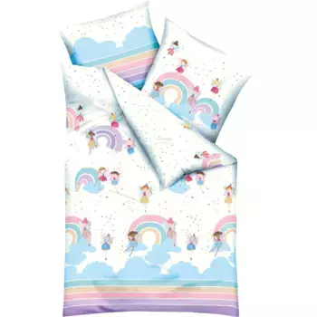 Детское постельное белье Kaeppel "Радужные феи", с феями, цвет bunt