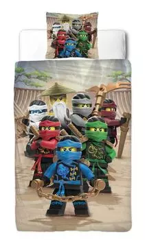 Детское постельное белье Lego Ninjago Renforce "BE COOL" 135 х 200 см, 100% хлопок