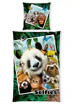 Детское Постельное белье renforce 135/200 см, мультиколор