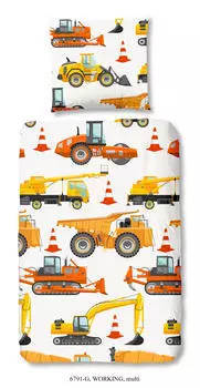 Детское Постельное белье renforce 135/200 см, мультиколор