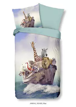 Детское Постельное белье renforce 135/200 см, синий