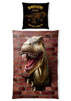 Детское Постельное белье renforce 135/200 см, коричневый