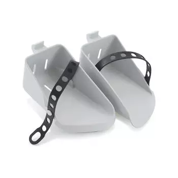 Детское сиденье с подставкой для ног 100 светло-серый ELOPS, светло-серый