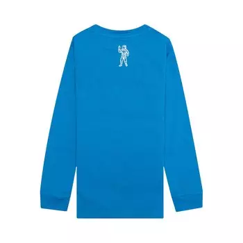 Детское трикотажное платье с длинными рукавами Billionaire Boys Club BB Beach Club Синяя астра