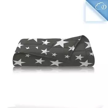 Детское утяжеленное одеяло Dailydream из 100% хлопка, 3,2 кг, 104х150см, звездный мотив