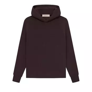 Детское вязаное худи Fear of God Essentials Сливовый