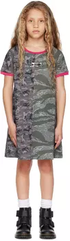 Детское зеленое платье Denisia Diesel