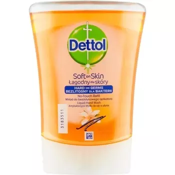 Dettol Soft on Skin Kids Бесконтактный сменный блок Сладкая ваниль 250 мл
