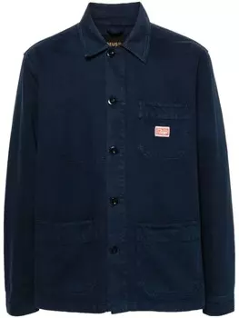 Deus Ex Machina рубашка Hank на пуговицах, синий