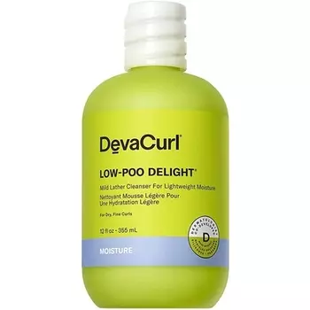 DevaCurl Low-Poo Delight Очищающее средство для мужчин и женщин 12 унций