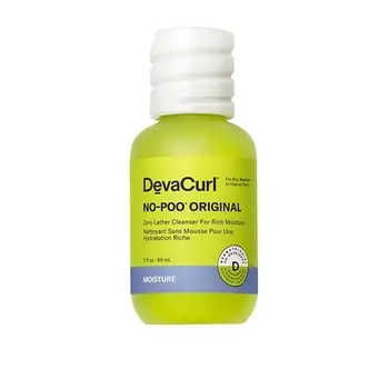 DevaCurl No-Poo Original Очищающее средство без пены для интенсивного увлажнения, 3 жидких унции