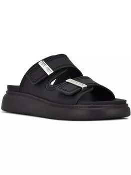 Dew 3 женские сандалии-слайды с ремешками Nine West, черный