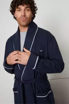 Дева халат Threadbare, синий