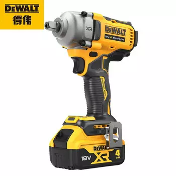 DEWALT DCF892M2T-A9 Бесщеточный литиевый аккумулятор 1/2 дюйма, 20 В, ударный гайковерт 2x4,0 Ач (два аккумулятора и одно зарядное устройство)
